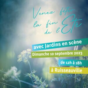 Jardins en scène samedi 10 septembre 2023 de 10h à 18h à Ruisseauville A Petits PAS