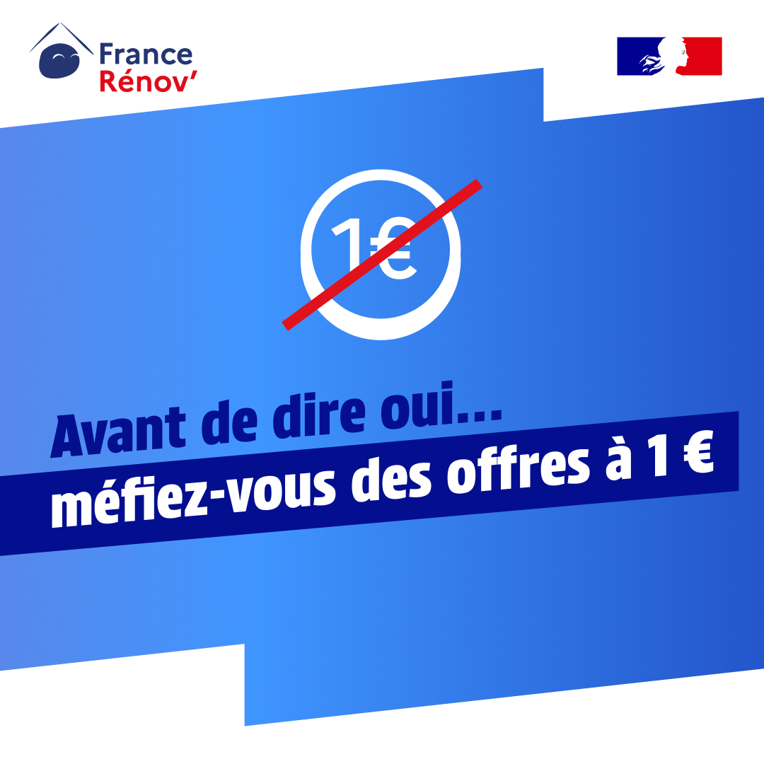 rénovation à 1 euro