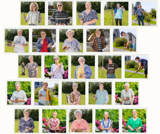 Portraits café des aînés