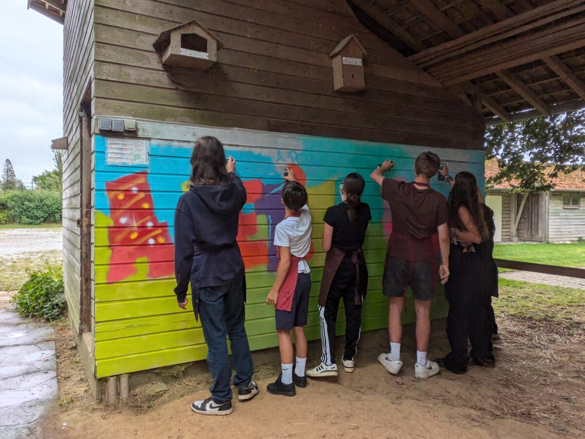 Graff A Petits PAS par les jeunes