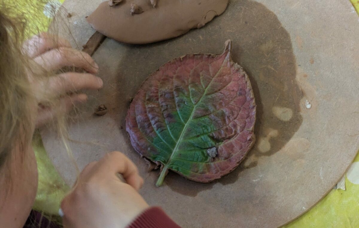 Modelage avec les enfants