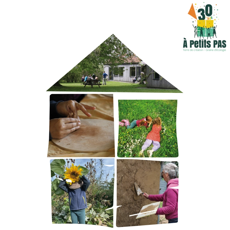 Couverture programme d'animation pour la transformation écologique A Petits PAS