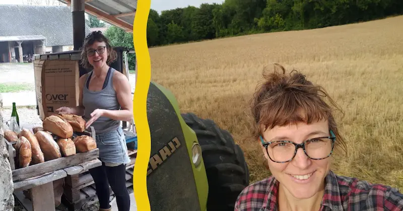 photo de porteuse de projet en paysanne boulangère dans le département de l'Aisne