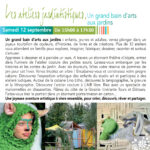 Jardins en scène . Ateliers artistique