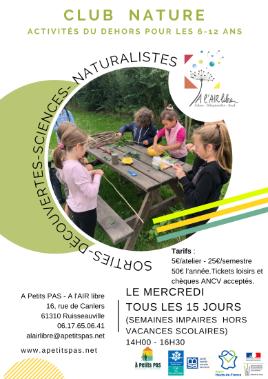 Club natures 6 - 12 ans