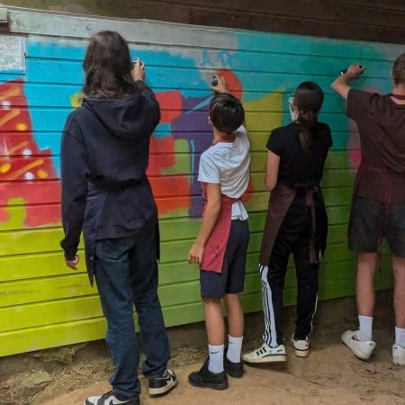 Graff A Petits PAS par les jeunes